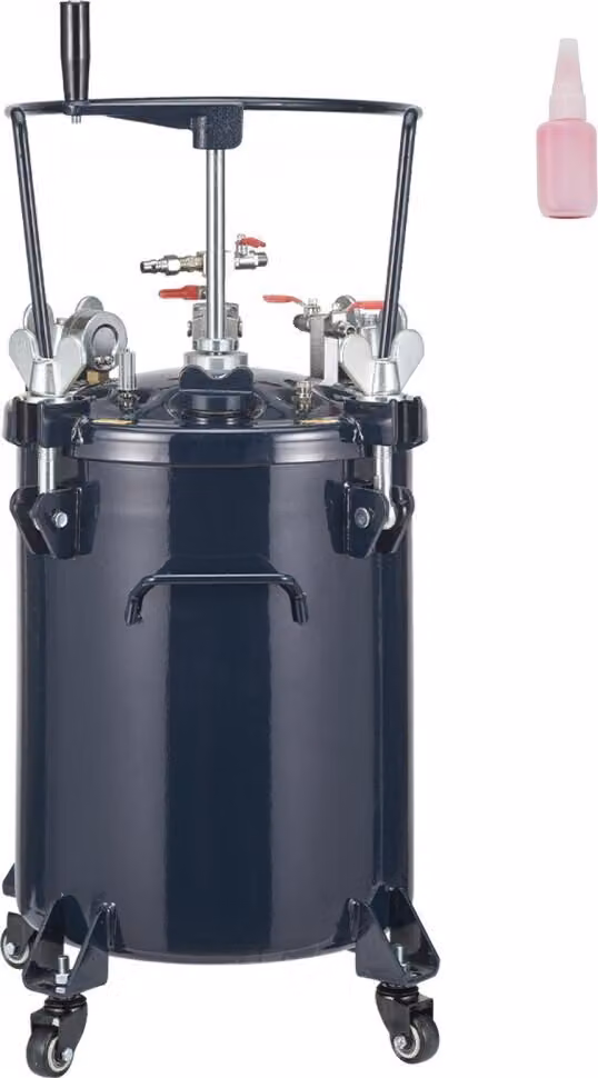 Serbatoio di vernice a pressione - pentola a pressione per verniciatura a spruzzo 30 L serbatoio a pressione 70 psi - contenitore per pistola a spruzzo per verniciatura Φ 80 x 42,5 cm - pistole a spruzzo per vernici, coloranti