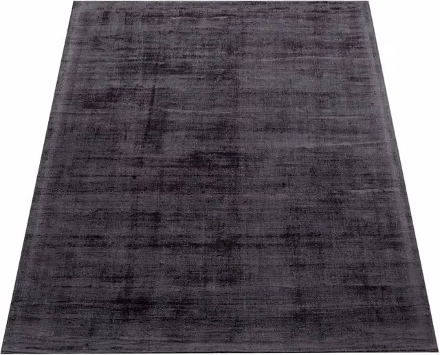 Tappeto vintage Gloria antracite, argento e beige in viscosa L: 160 cm, P: 230 cm