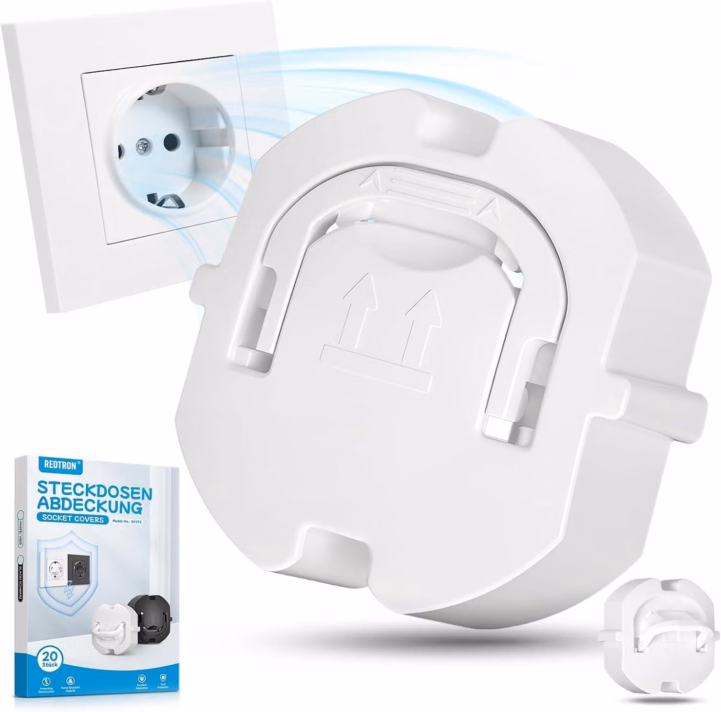 Protezioni per prese elettriche per bambini e neonati - (20 pezzi) - Copripresa