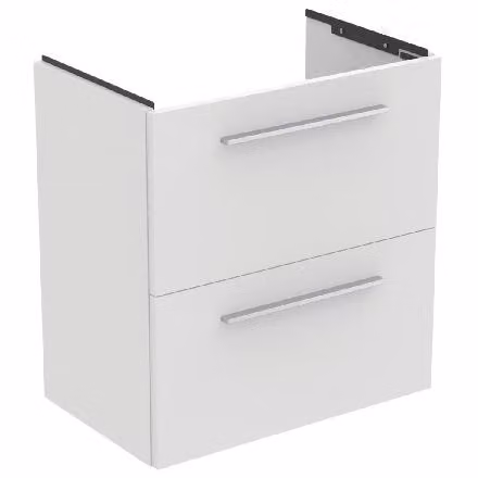 Ideal Standard i.Life S - Mobile sotto lavabo, 600x375x630 mm, 2 cassetti, bianco opaco T5293DU