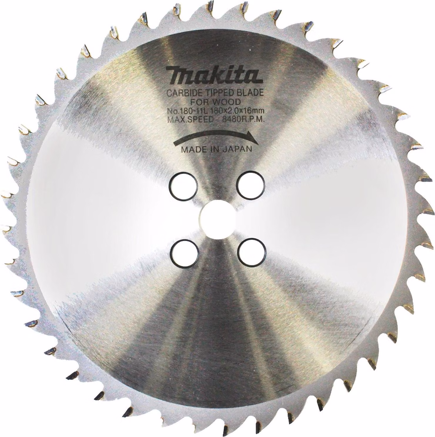 Lama circolare 792711-8 D.180mm Foro 16mm sinistra HM
