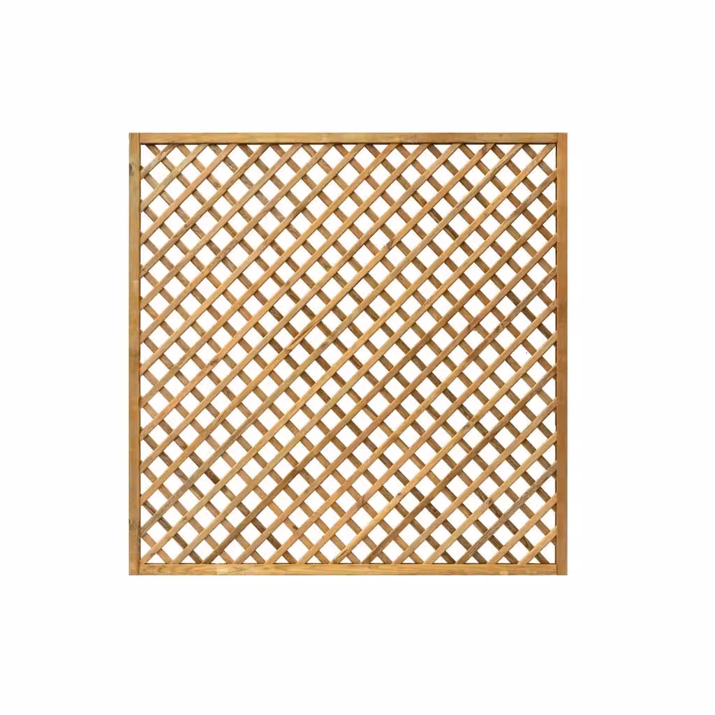 Grigliato Premium Coxe By Edilidrico in legno marrone L: 180 cm x P: 180 cm – 2