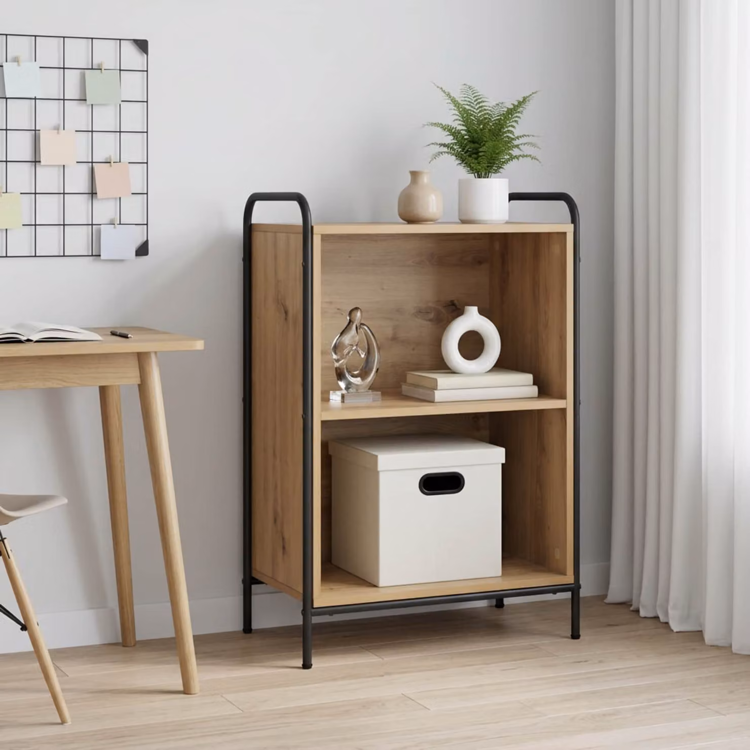 vidaXL Armadio per Libri 55,5 x 33 x 174 cm Legno ingegnerizzato