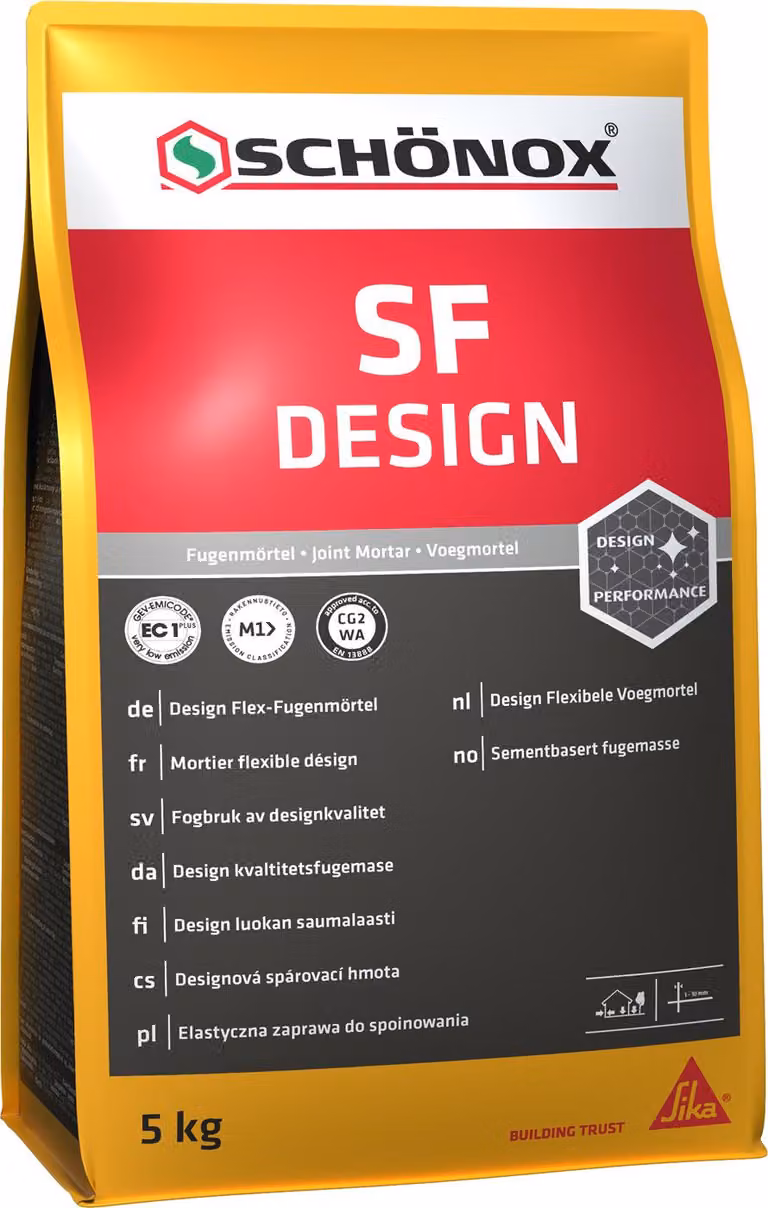 Schönox SF Design Fugenmörtel 5kg Dunkelgrau