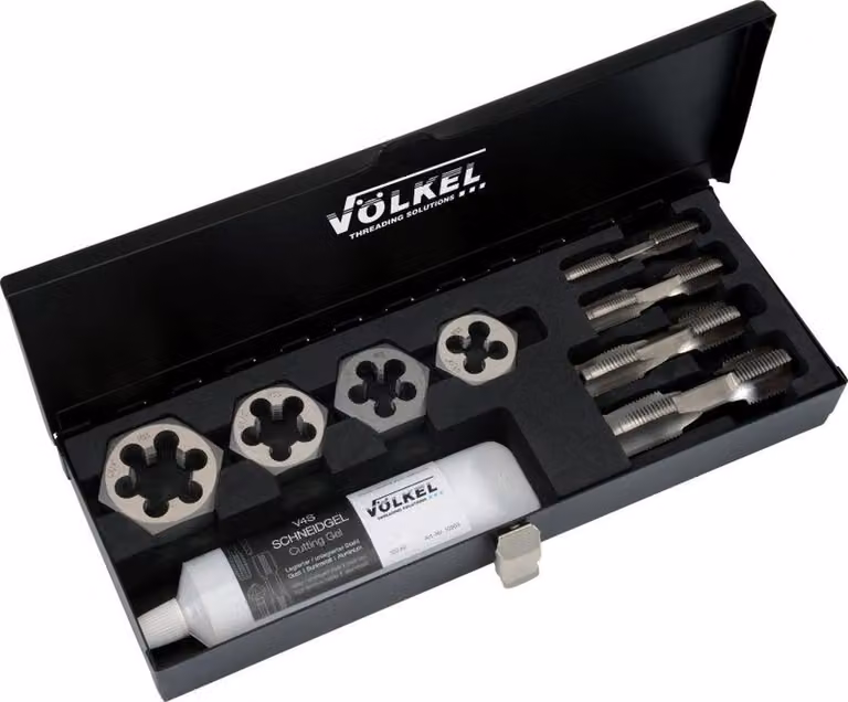Set sanitario Völkel - G 1/4 - 3/4" - HexTap + dadi esagonali