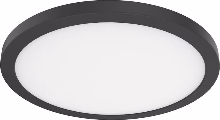 Plafone LED Evora Nero 24W 3000K IP20