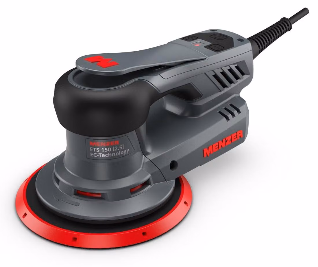 Levigatrice orbitale da 2,5 mm di corsa - Potenza: 350 W - Diametro del disco: 80 mm - Alimentazione di rete