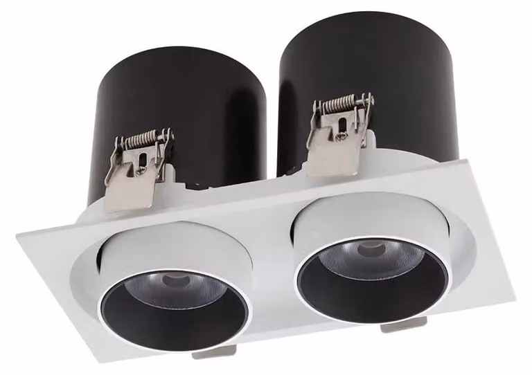 ARELUX XSLIDE REC. Alimentatore DALI, 2x12W, 220-240V AC, CRI 90, IP20, UGR < 10, 38°, 3000K