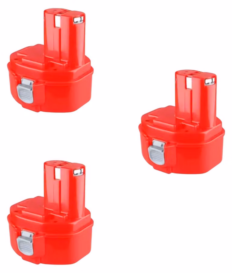Batterie di ricambio, 14,4V, 9800mAh, confezione da 3
