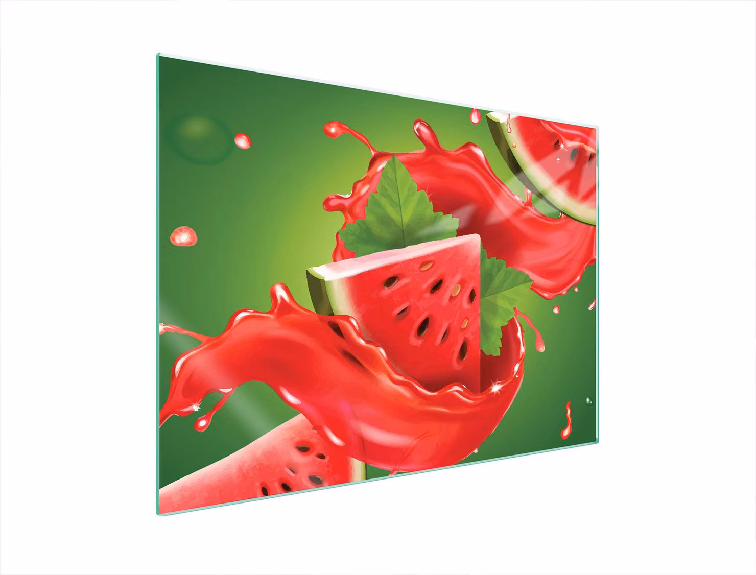 Piastra Protettiva In Vetro Per Cuore 70X52 Melone D'acqua