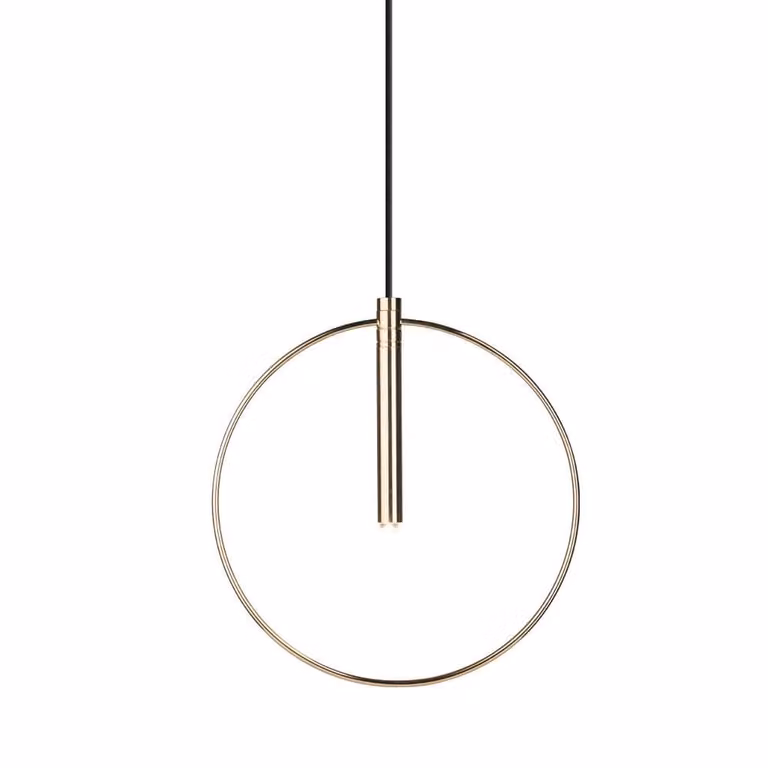 Lampada a sospensione FARO in ottone e nero 1xG9x2,5W ottone, dimensioni: 200x32x32 cm, IP20, Amplex
