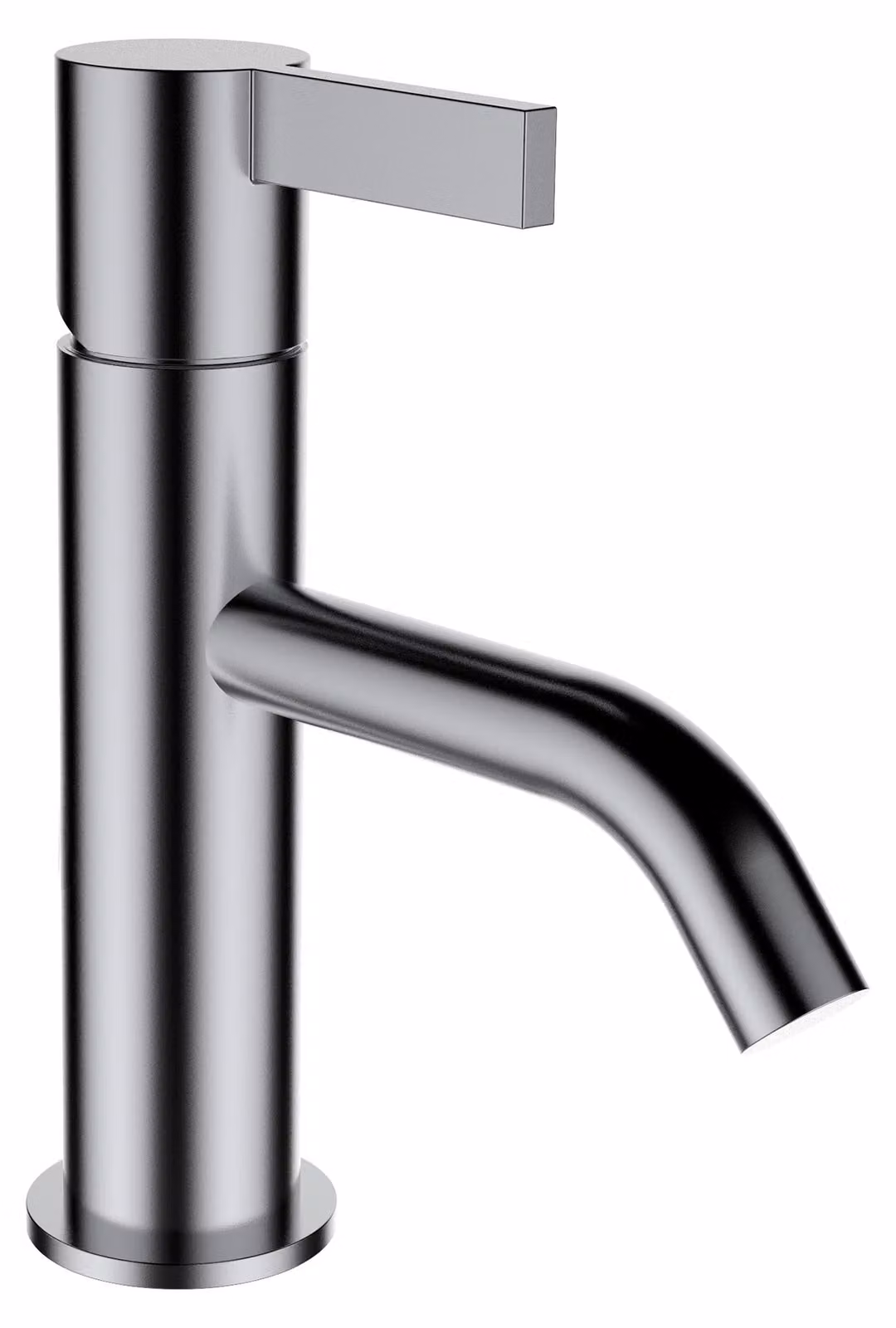 LAUFEN Kartell Mitigeur monocommande de lavabo, bec fixe, sans robinet de vidange, saillie 115 mm, H3113310901001, H3113310901001