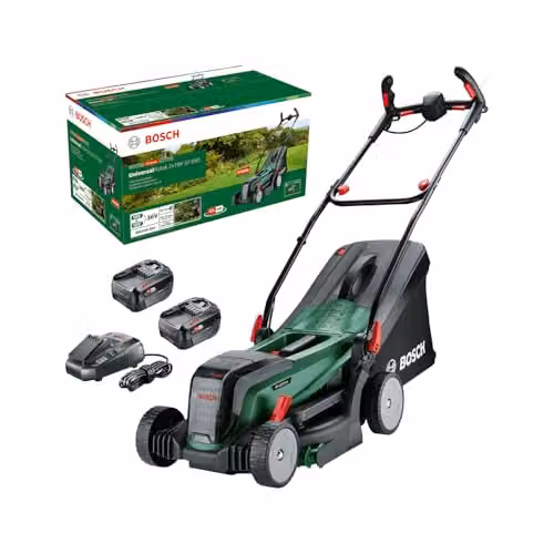 Bosch Tagliaerba/Tosaerba a batteria UniversalRotak 2x18V-37-550