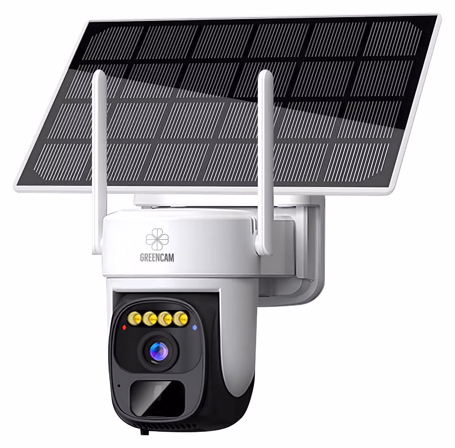 Telecamera di sicurezza 2K HD - Batteria da 8000 mAh - Pannello solare da 3W - Sicurezza per esterni