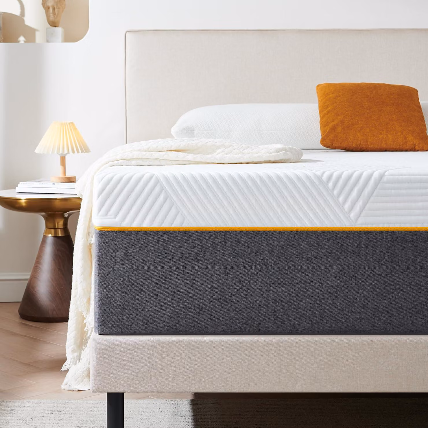 Materasso Sleremind, 140 x 190 x 25 cm, resistente, altamente traspirante