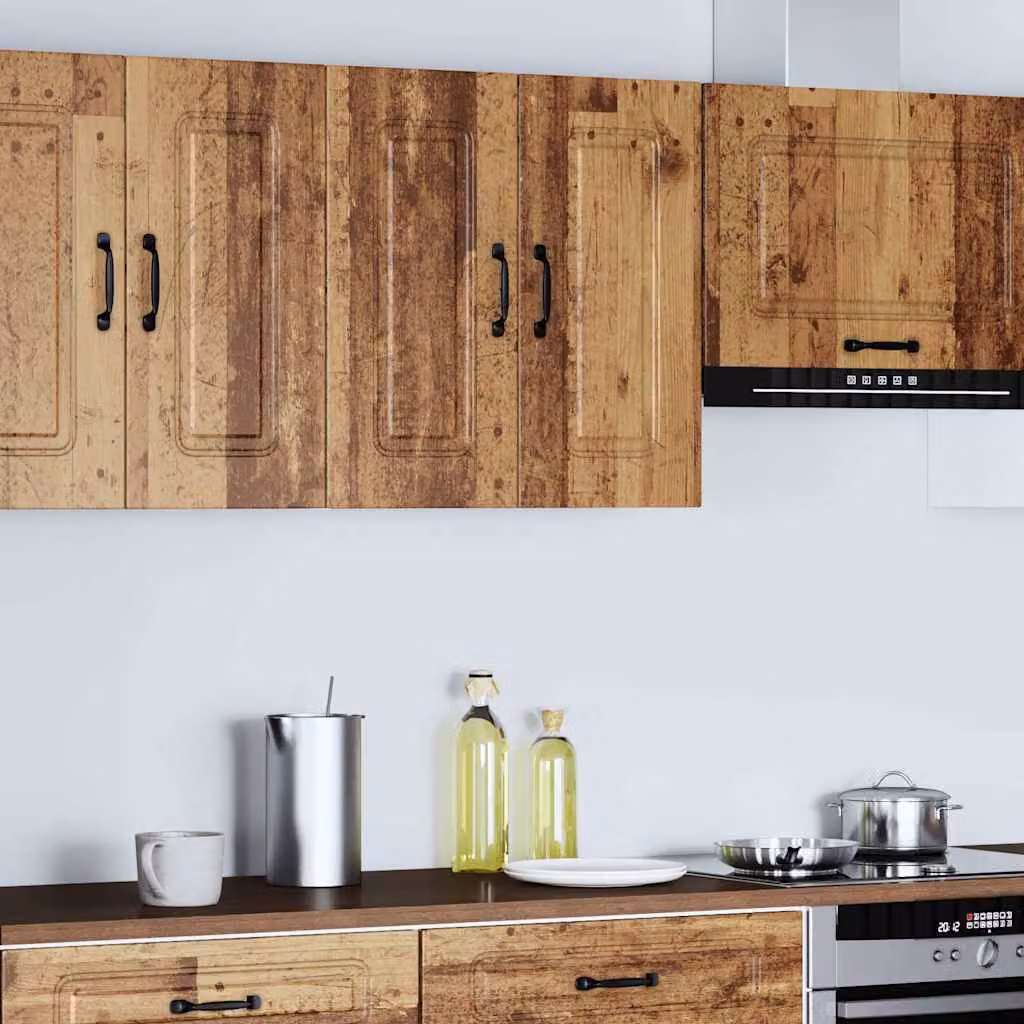 Pensile da cucina moderno vidaXL Kalmar in legno multistrato marrone L: 60 cm, H: 31 cm, P: 20 cm