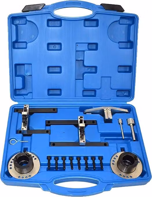 Kit di strumenti per la fasatura del motore, set da 15 pezzi, compatibile con veicoli Ford, strumento per la sincronizzazione