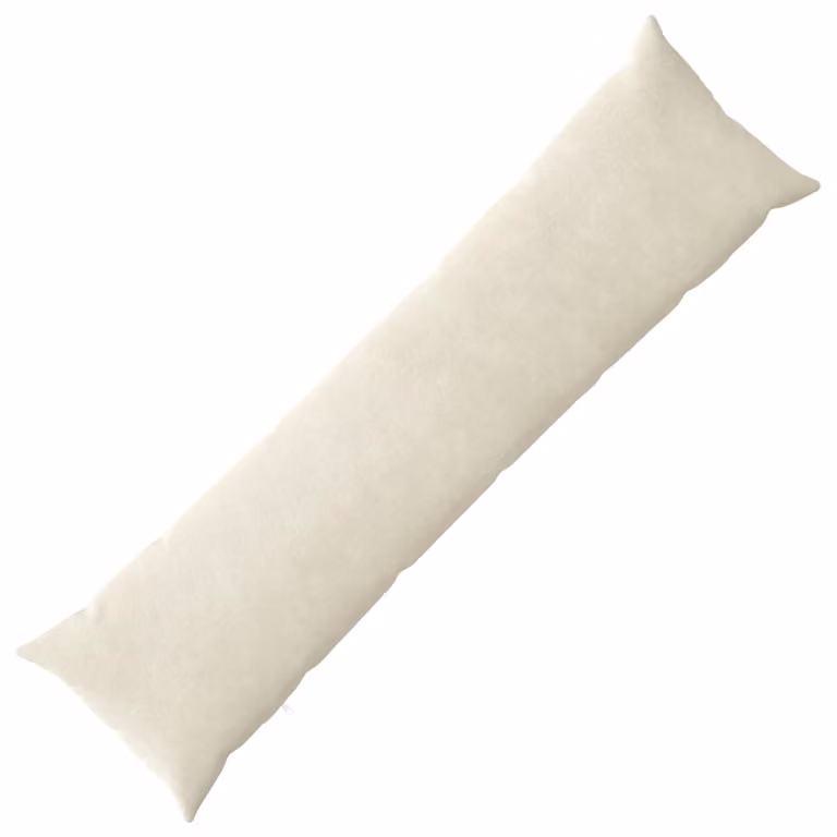 Federa vidaXL HEERLEN in microfibra beige L 145 cm x P 40 cm