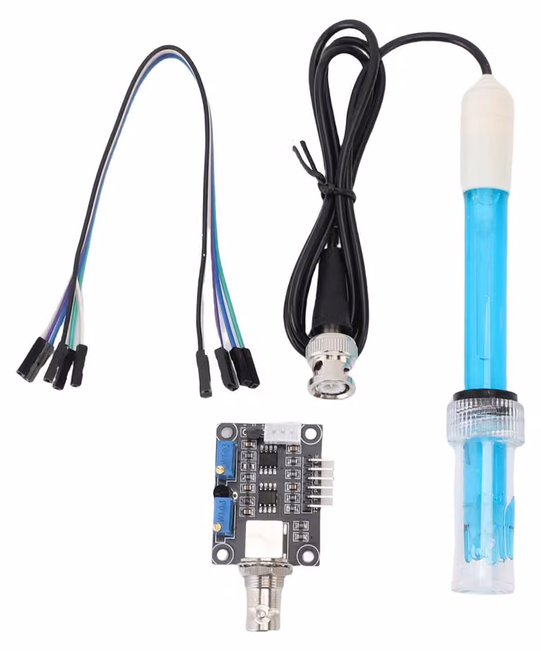 Kit sonda modulo PH, risposta rapida, 0–100 °C, 0–14 Rilevamento sensore ed elettrodo