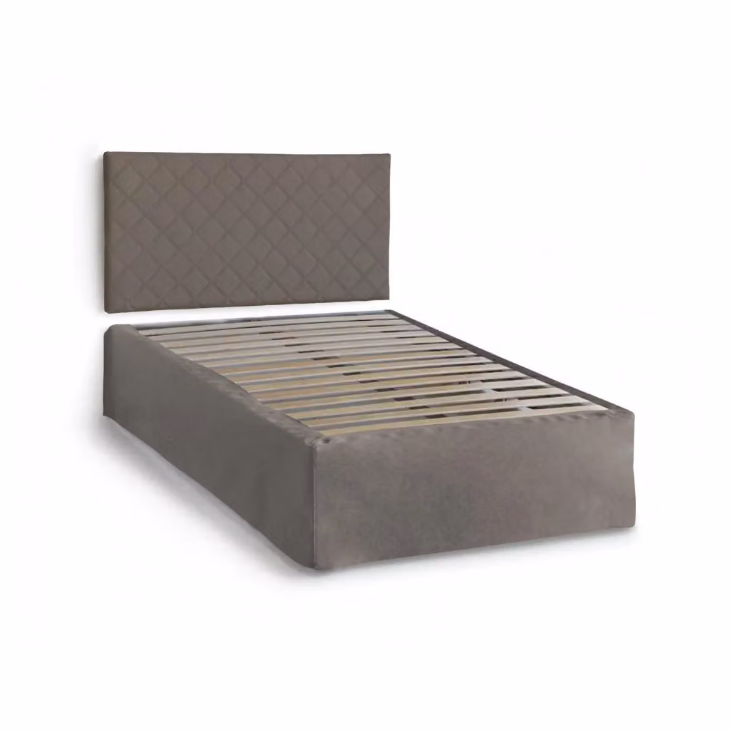 Letto Piazza e Mezza Talamo Italia, Grigio, L/P/H: 120 x 200 cm – 2