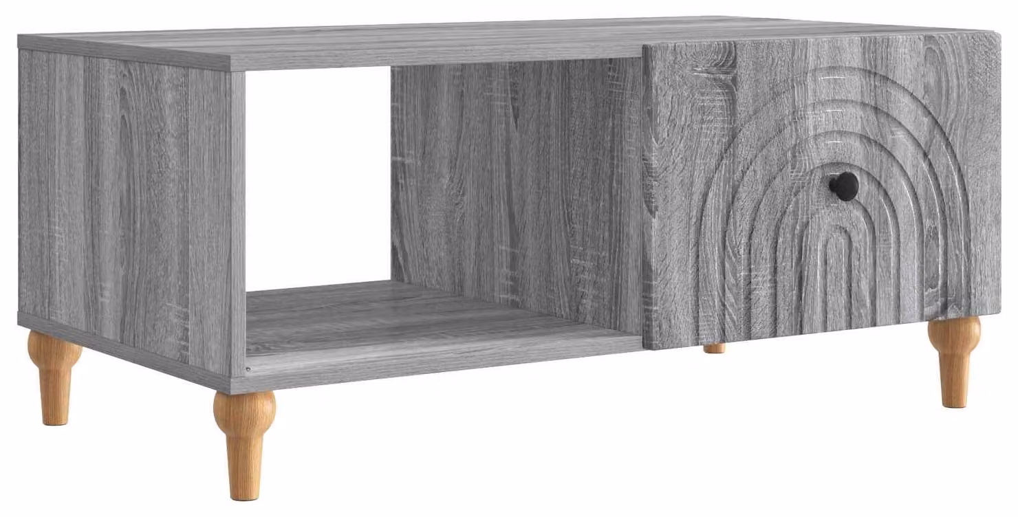 Tavolino da salotto Grigio Sonoma 90 x 50 x 40 cm