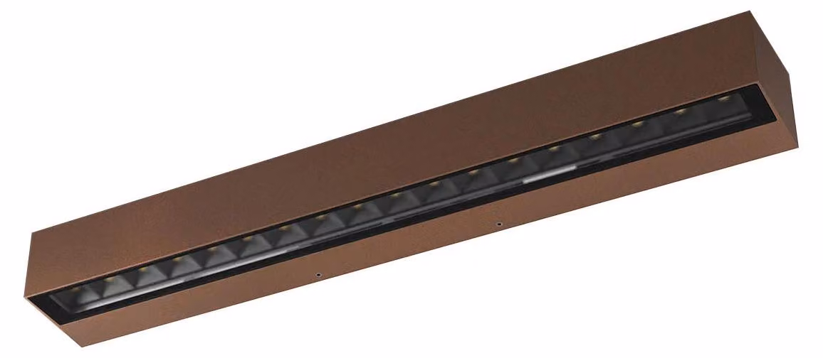 Redo Outdoor AROOS – š55,4 v6 cm 21 W – colore marrone ruggine, 2700K