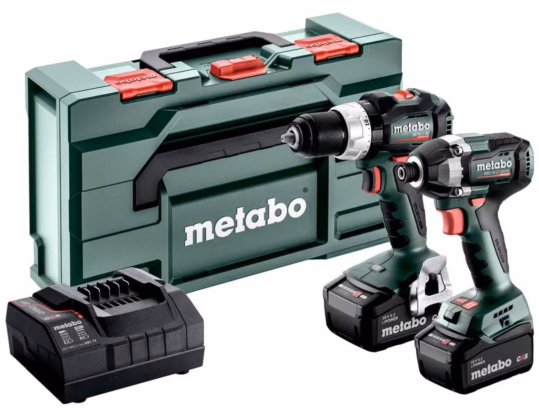 Metabo Combo Set 2.8.8 18V Akku-Maschinen im Set 18V Maschinenset in metaBOX