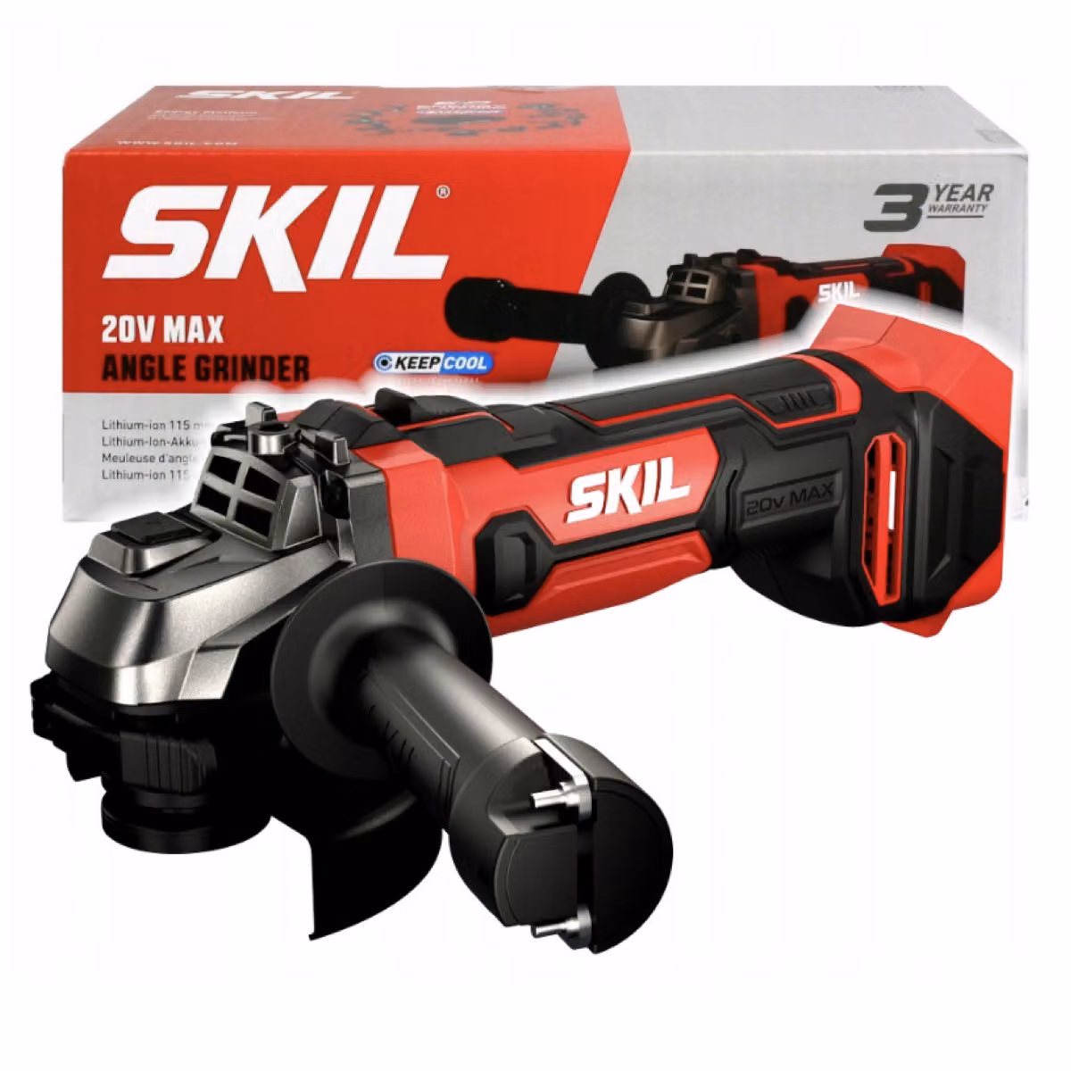 Skil Akku-Winkelschleifer 3920CA Ø115mm – 20V Max (18V)