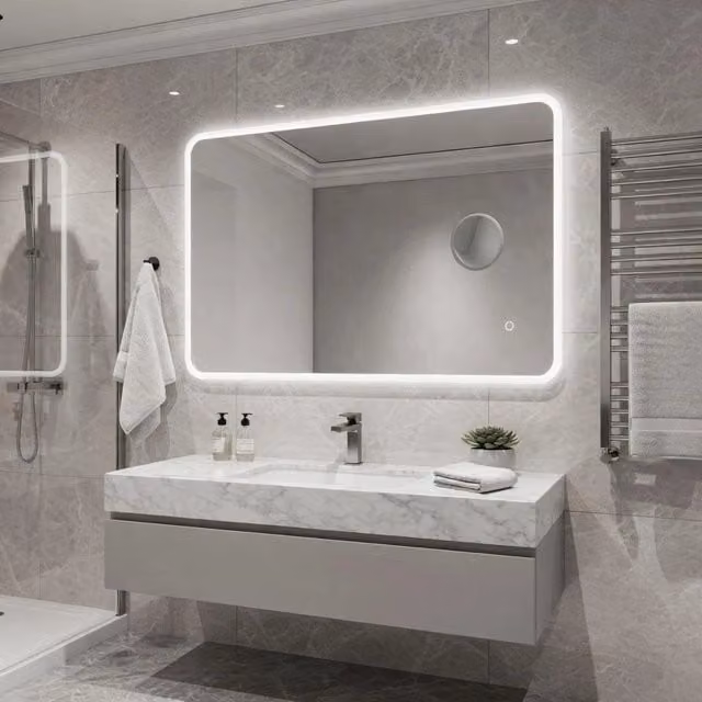Specchio illuminazione led cm 100x60 - mod. L207