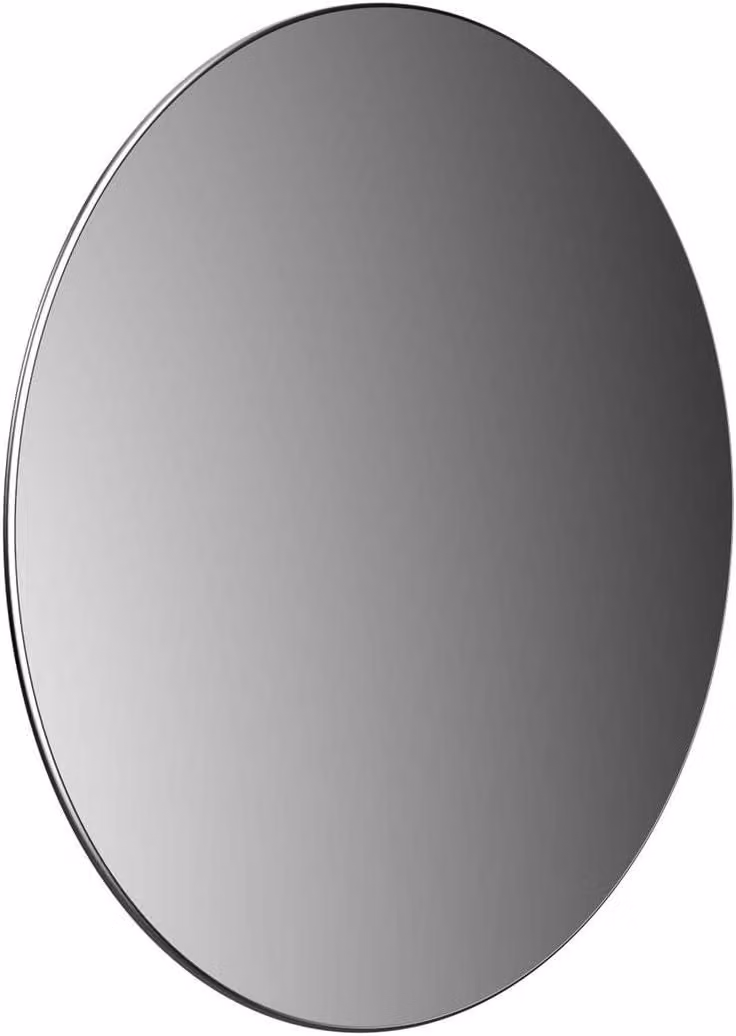 Specchio adesivo rotondo, diametro 153 mm, senza cornice, ingrandimento 7x, ideale per il trucco