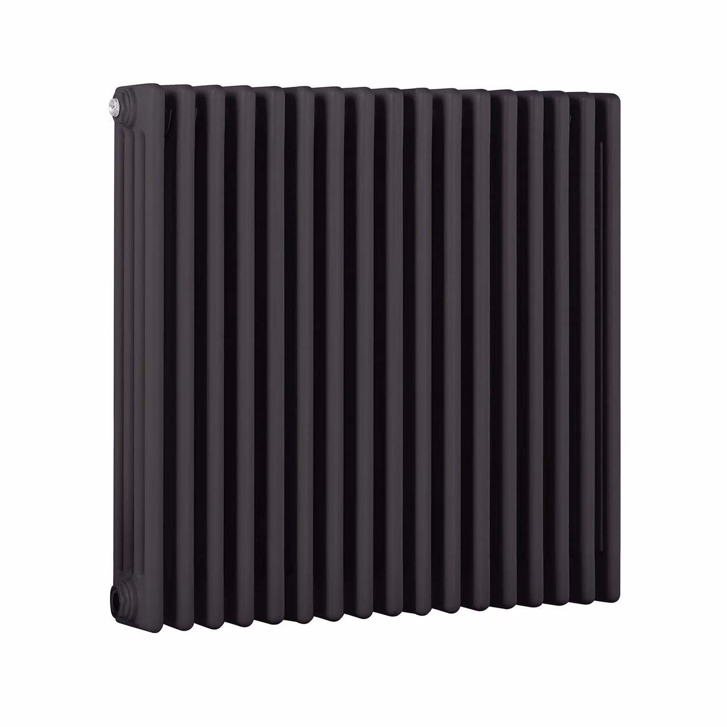 Radiatore Orizzontale a Colonne (4 Colonne) 750mm x 785mm - Grigio (Carbon Grigio) - Regent