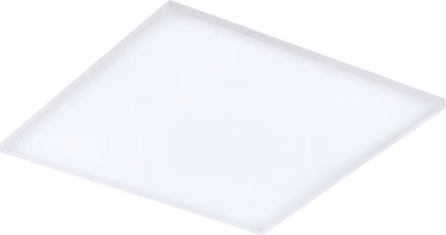 Plafoniera Moderna Eglo Turcona Bianca con Luce Led Integrata 33W