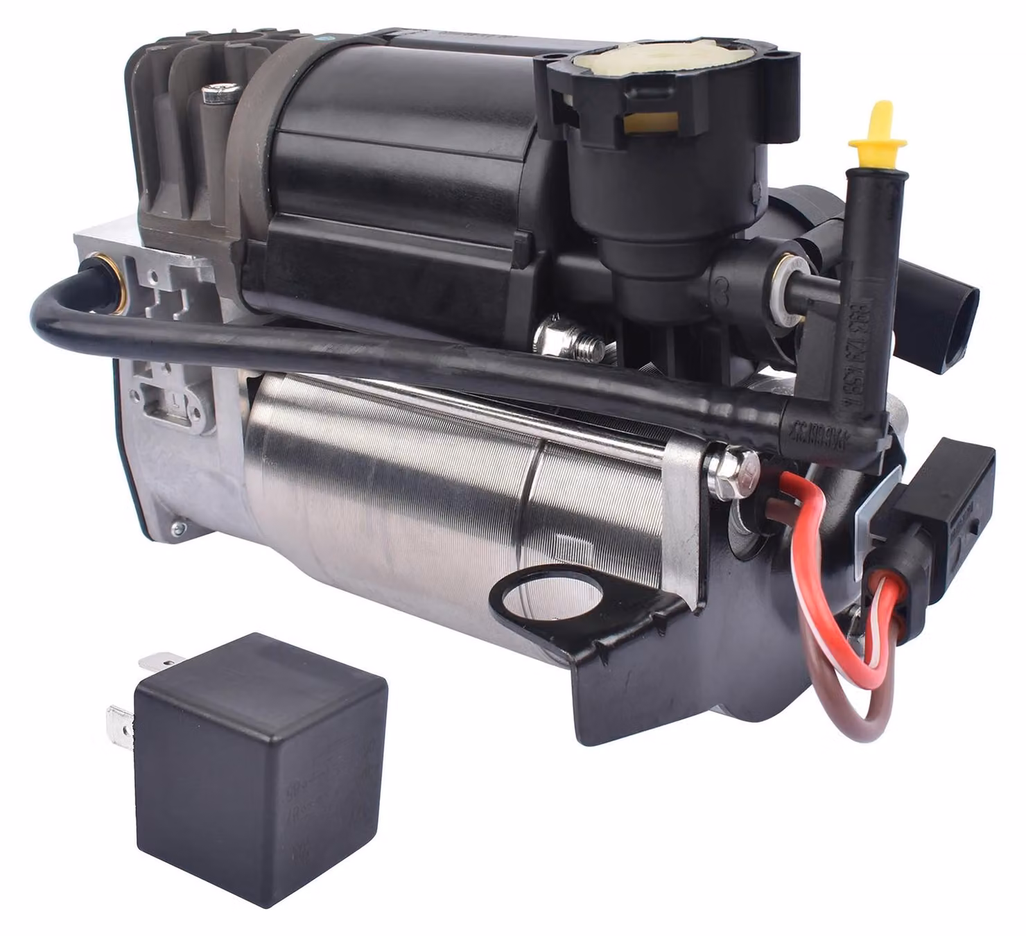 Compressore per sospensioni pneumatiche, completo di gruppo valvole, compatibile con modelli Mercedes-Benz, pompa compressore