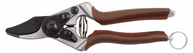 FELCO 6 Elite Gartenschere Rechtshänder, Ledergriff, Schneide 20 mm