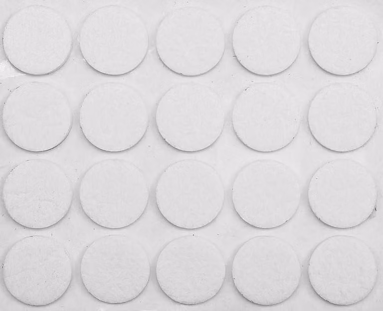 Cuscinetto autoadesivo sotto i mobili 20 mm 20 pz