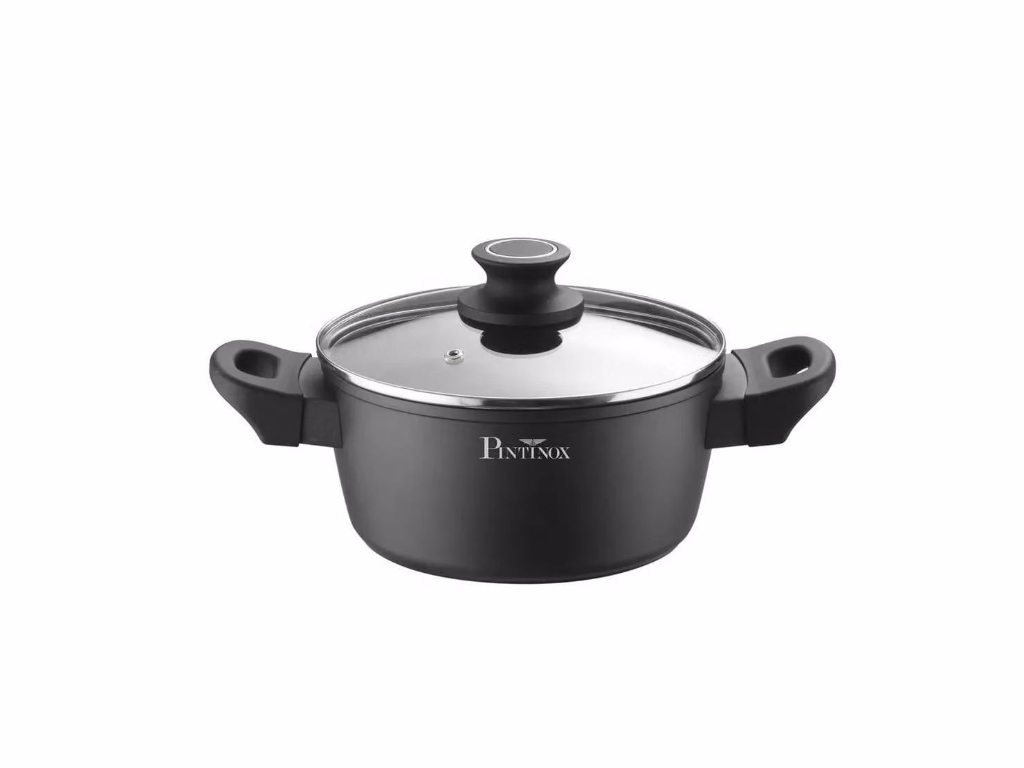 Casseruola Fonda per induzione, linea Power due manici con coperchio , diam.20cm
