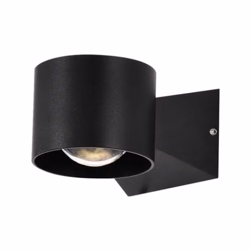 V-TAC Applique LED da Muro 5W Doppio Fascio Luminoso Corpo Nero 4000K IP65
