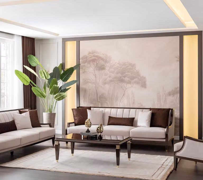 3-Sitzer & Couchtisch – gemütliches Set fürs Wohnzimmer