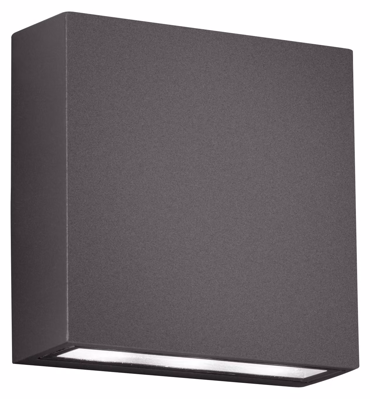 Trio Leuchten - Moderna applique quadrata da esterno antracite con LED - Thames I Illuminazione esterna - Quadrato in alluminio - I (non sostituibile) LED