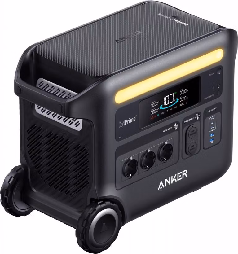 Anker SOLIX F2600 2560 Wh Powerstation nero WLAN Bluetooth protezione dalle sovratemperature