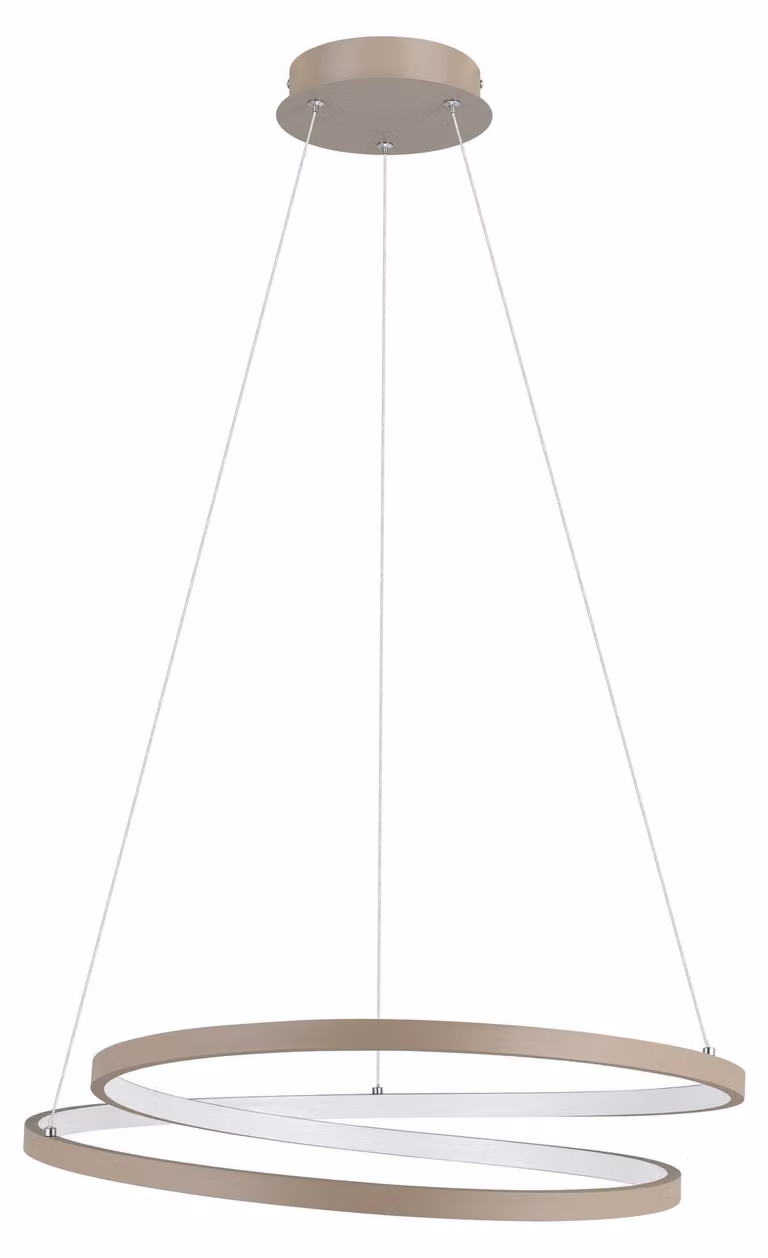 Eglo Lampada a sospensione LED Ruotale bianco sabbia 55 x 150 cm