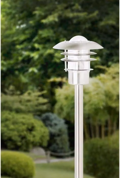 Lampada da esterno TERRENCE, altezza 90 cm, acciaio, BRILLIANT, attacco E27, per esterni