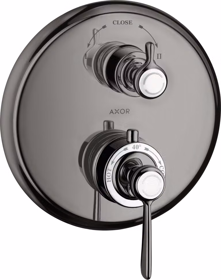 hansgrohe AXOR Montreux thermostat hansgrohe AXOR Montreux encastré, robinet d'arrêt et inverseur, béqu'ille, 2 consommateurs, 16821330, 16821330