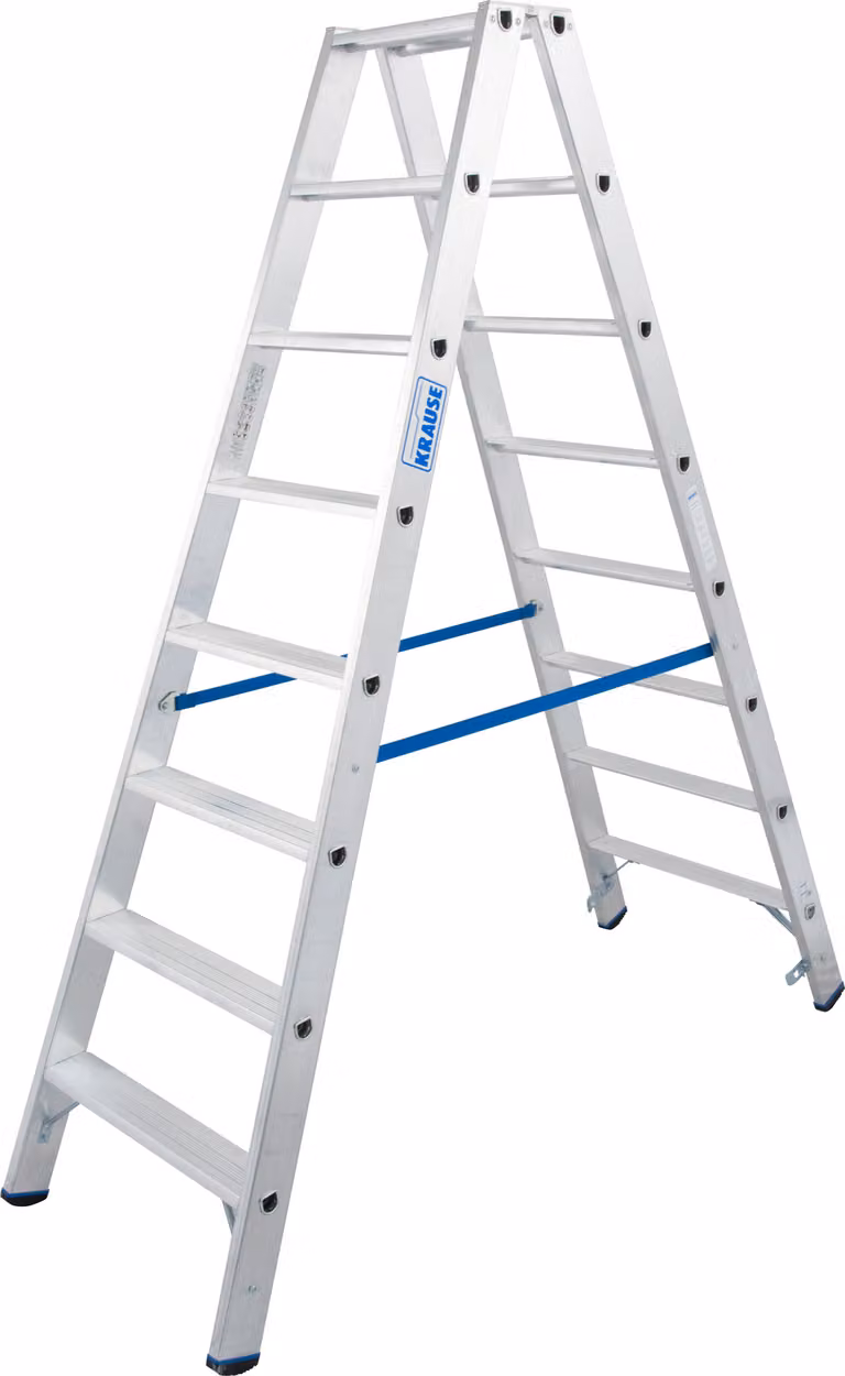 KRAUSE STABILO Professional Stufen-DoppelLeiter 2x8 Stufen