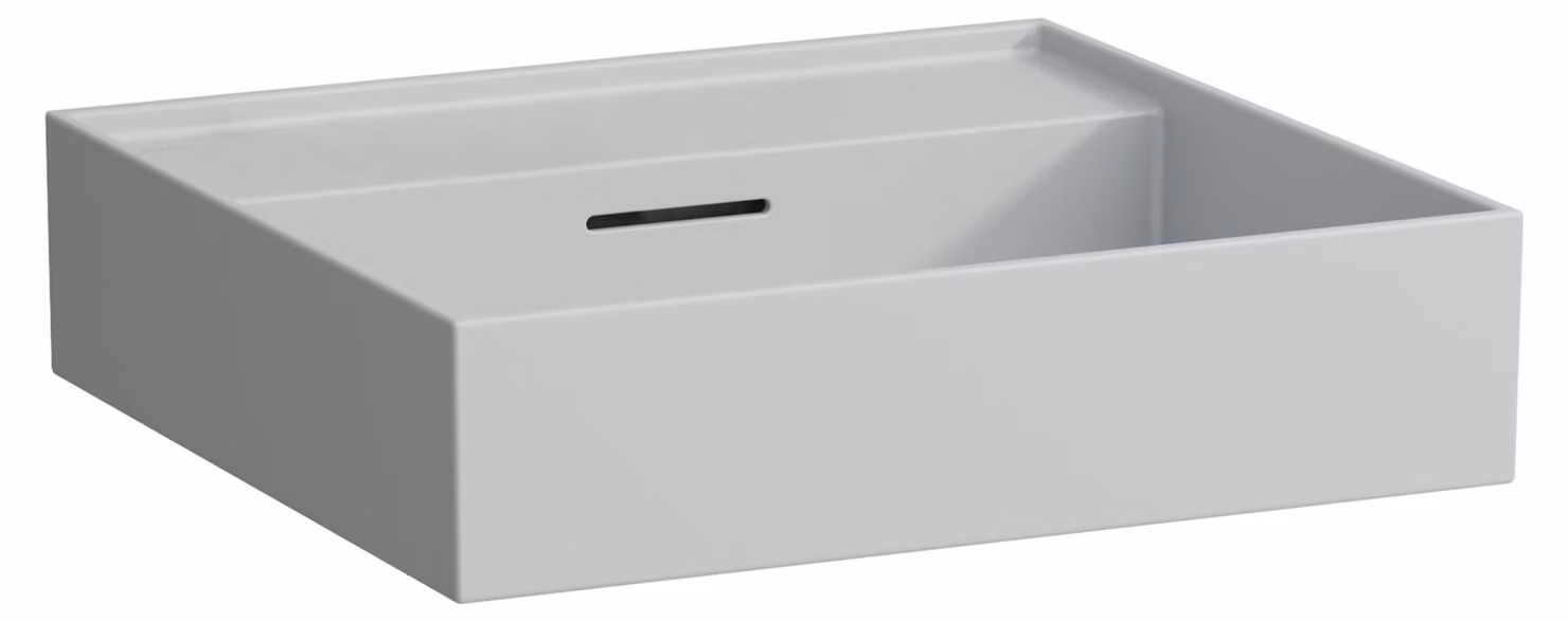 LAUFEN Kartell lavabo à poser sans trou pour robinet, avec trop-plein, 500x460mm, H8163327591091, H8163327591091