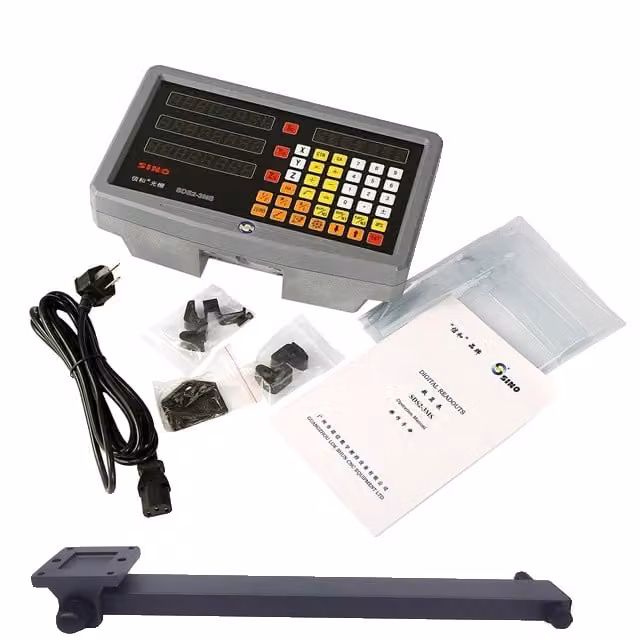 Tornio Fresatrice, contatore a lettura digitale, encoder a riga lineare, SDS3MS