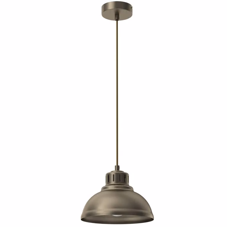 Lampada a sospensione Sven in titanio oro-nero 1xE27x15W metallo, dimensioni: 110x21x21 cm, IP20, Luminex