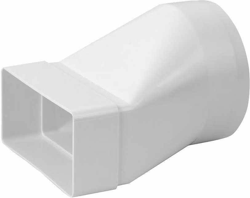 RIDUZIONE DA TUBO TONDO A RETTANGOLARE Da Ø 100 mm a 110x55 mm
