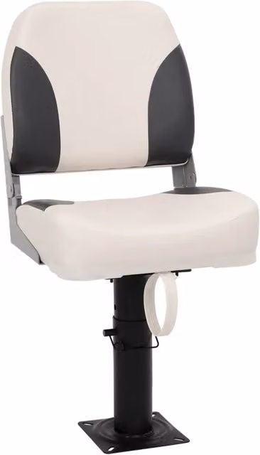 Sedile per Barca Girevole a 360 Gradi con Supporto Regolabile CFW9310933 in Metallo e Plastica – 1