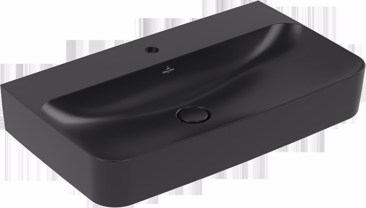 Villeroy & Boch Finion lavabo, trop-plein caché, 1 trou pour robinet, dessous poncé, 800x470mm, 41688CR7, 41688CR7